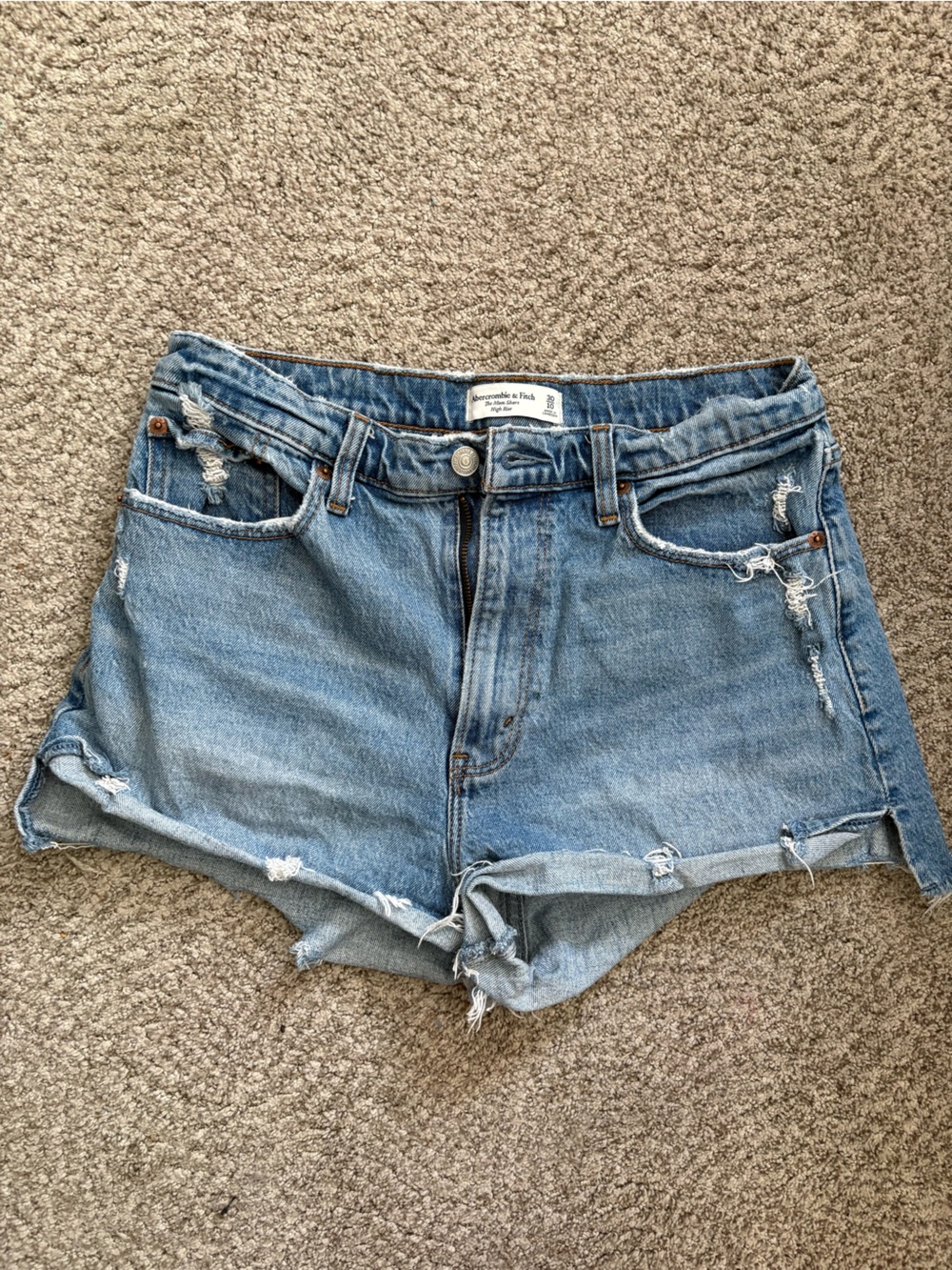 Abercrombie & Fitch High Rise Mom Short